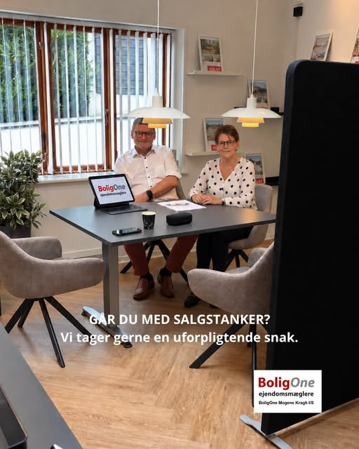 BoligOne Mogens Kragh I/S tilbyder gratis og uforpligtende salgsvurdering