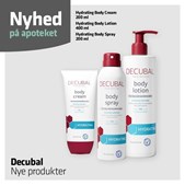 Nyhed fra Vejlby Apotek: Decubal hudpleje udvider sortimentet