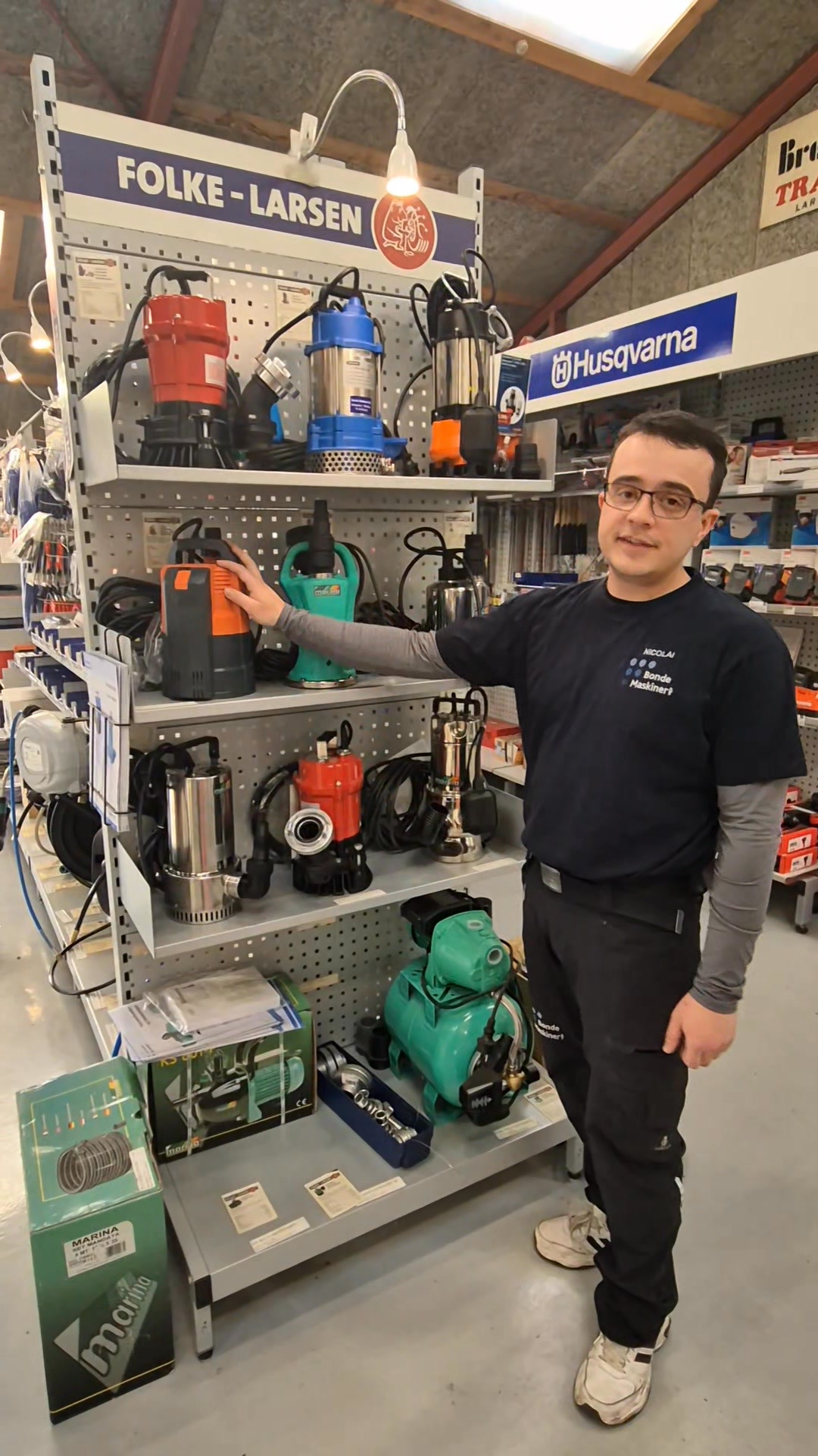 Bonde Maskiner tilbyder dykpumper til det våde vejr i Danmark