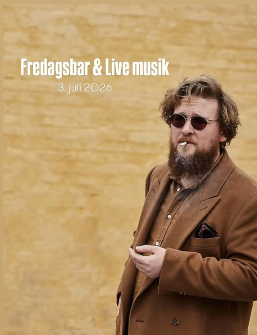 Ny Hattenæs inviterer til fredagsbar med gratis livemusik på terrassen 3. juli 2026