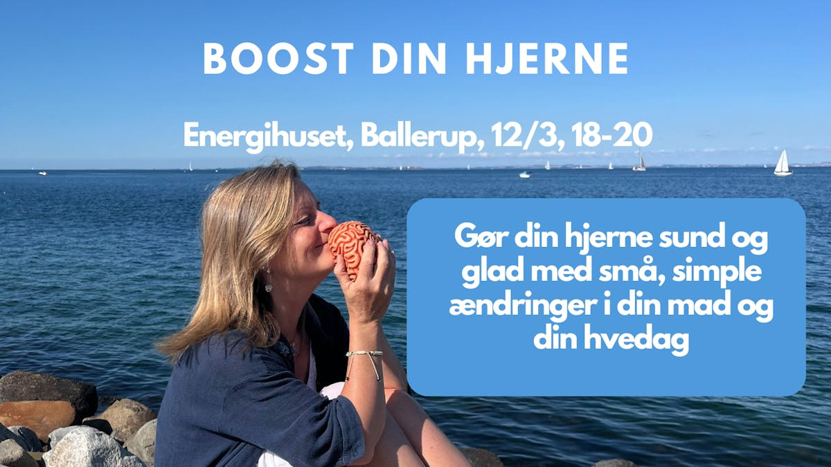 Boost din hjerne: Foredrag om mental sundhed i Ballerup
