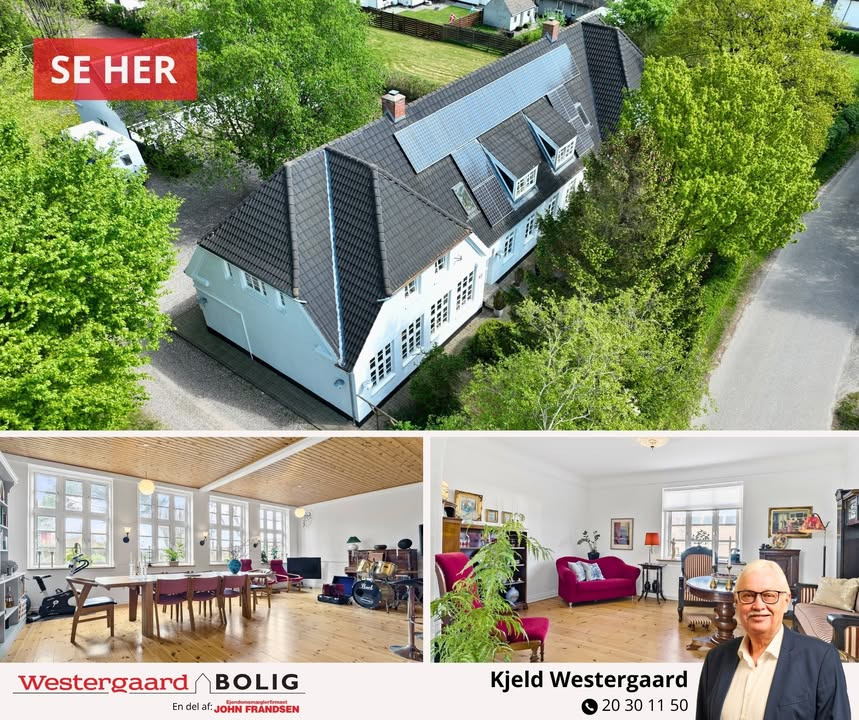 Westergaard Bolig: Ombygget skole med unikke muligheder til salg