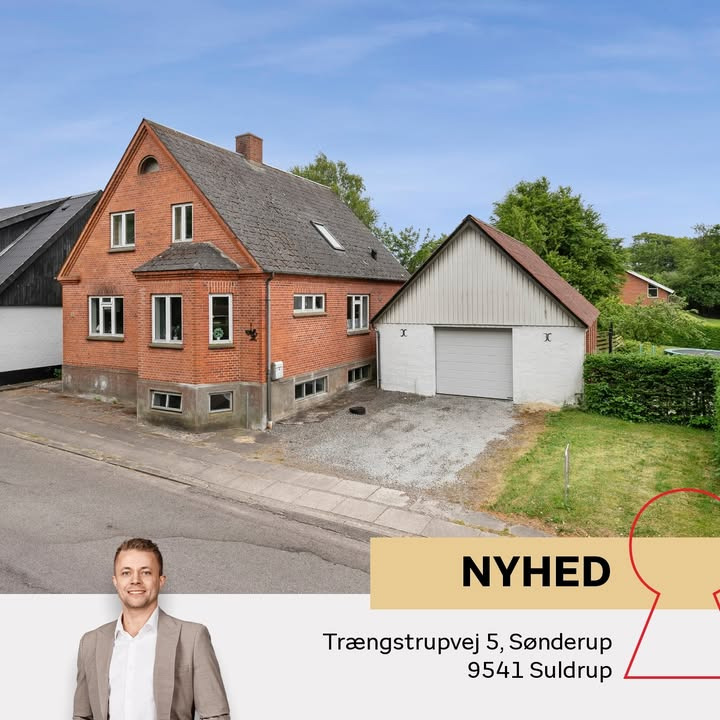 Home Støvring præsenterer charmerende villa i Sønderup med stor garage