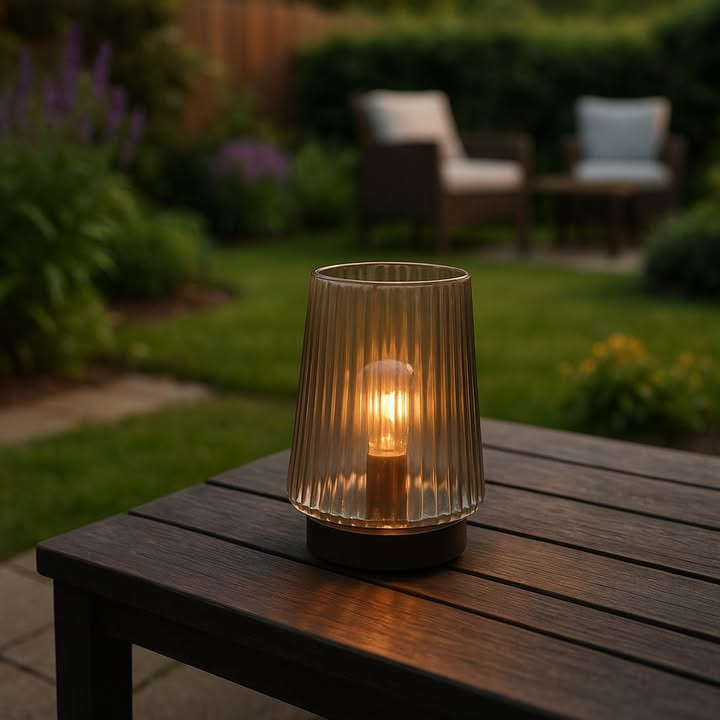 Meny Gl. Skagensvej melder udsolgt af populære LED glas lanterner fra OlsenHome