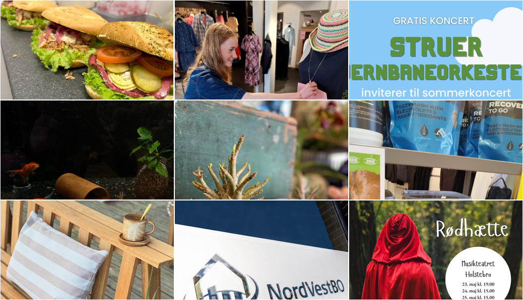 Nyt fra CAMILLAS DYRECENTER, Lux By Jakobsen, Livingshop Holstebro og 7 andre