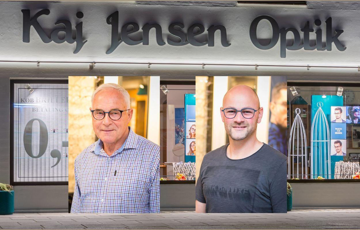 Tradition og personlig service siden 1947 hos Kaj Jensen Optik