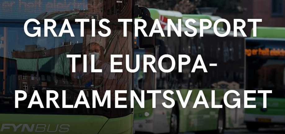 Gratis Transport til Europa-Parlamentsvalget i Svendborg Kommune