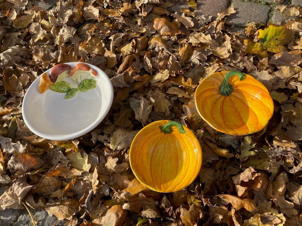 Pedersborg Vin præsenterer håndmalede italienske fajance skåle til efteråret og halloween