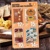 Rema1000 Gærumvej: meget mere fuldkorn i vores udvalg af boller og pasta