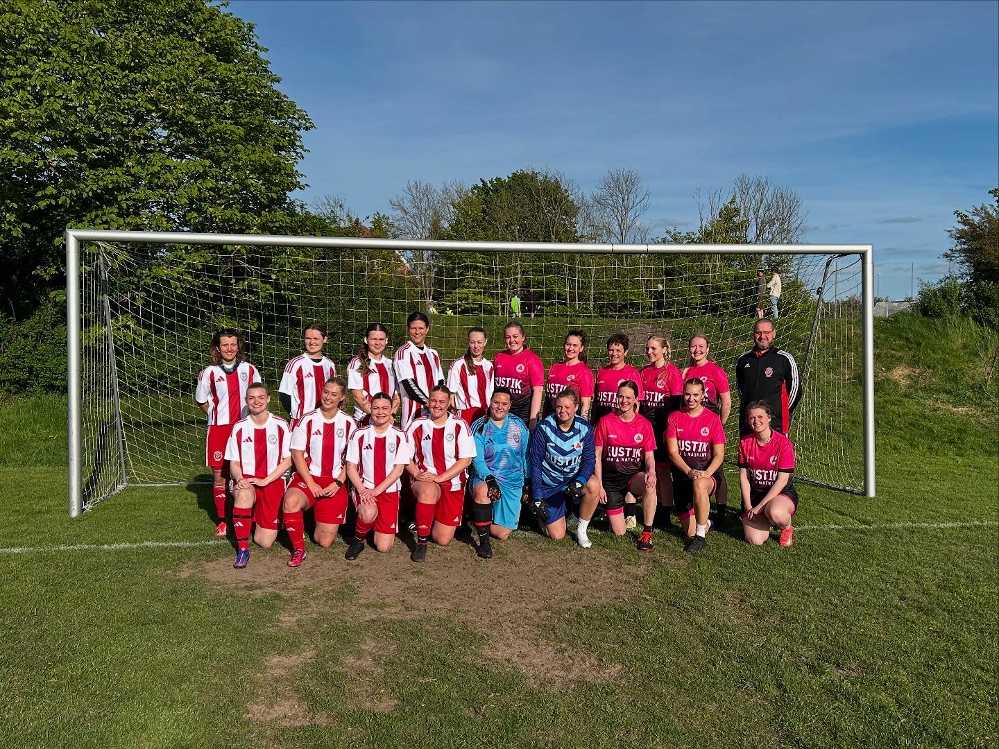 Jerne IF kvinder kæmper bravt, men må se sig besejret af Hviding IF/Ribe BK