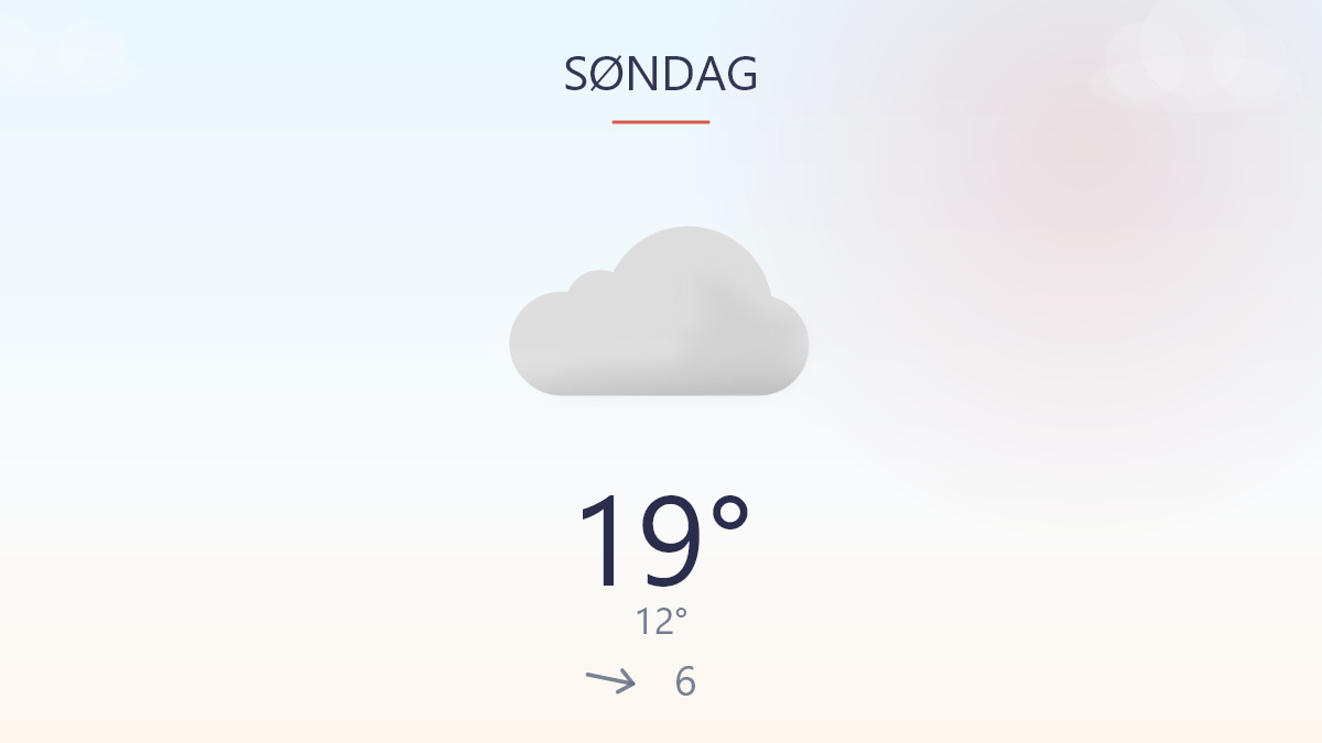Blæsende start, lunere greb om dagen