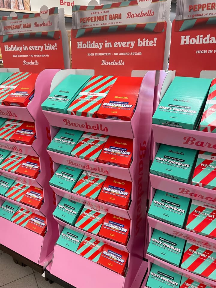 Spar Nørrebro Hjørring tilbyder stor rabat på Barebells Bars i tre varianter