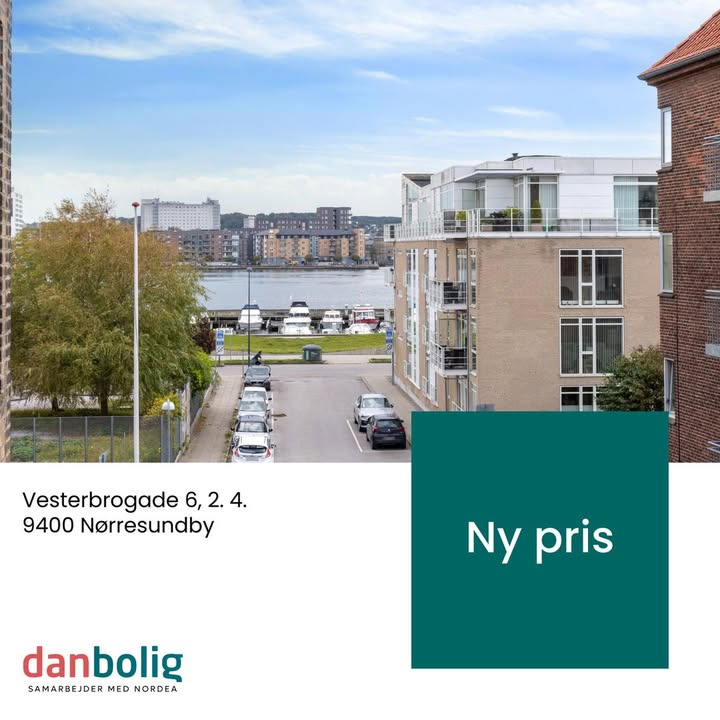 Charmerende 2-værelses andelsbolig med lav månedlig ydelse hos danbolig Nørresundby