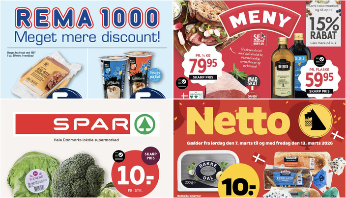 Fantastiske tilbud: Gestus skrabeæg til 15 kr. og Bakkedal smørbar til kun 10 kr.