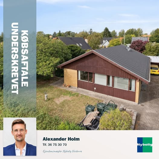 Nybolig Hvidovre sælger villa på Bredegårds Alle 32 og tilbyder gratis salgsvurdering