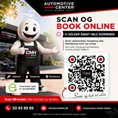 Oscar Biludlejning gør det nemt at booke tid online med QR-kode