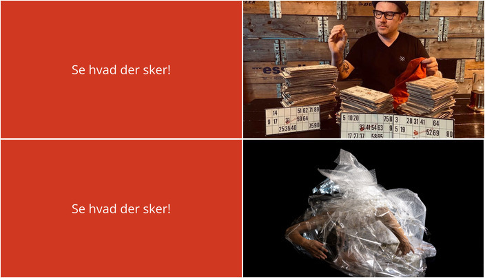 Julestemning i Hanstholm: Madbar banko og performance på Det Nordatlantiske Fyr