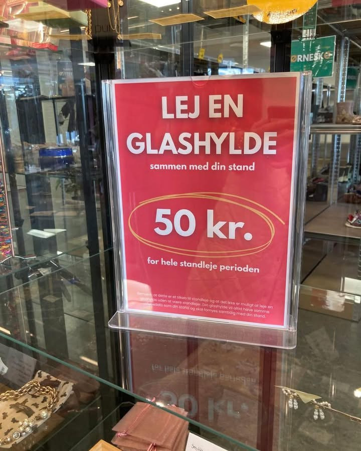 2HandStore tilbyder billige lejemuligheder for salg af dine unikke varer