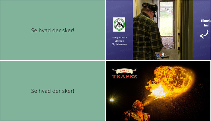 Ugeplan for Løgstrup: Børneskydning og Jubilæumsforestilling med Cirkus Trapez
