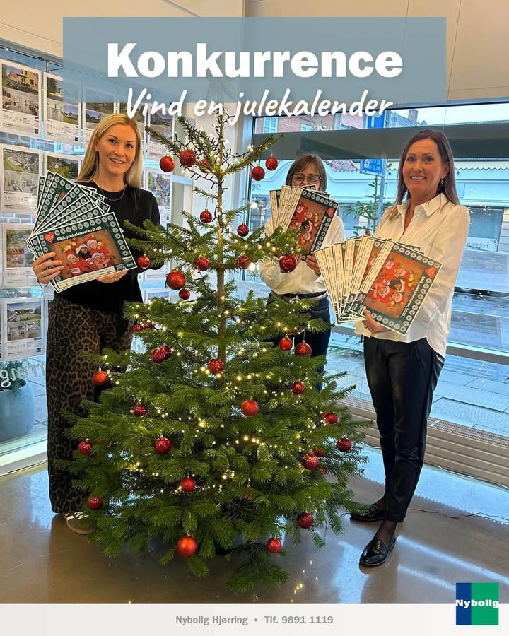 Nybolig Hjørring udlodder skrabejulekalendere til støtte for SMILfonden