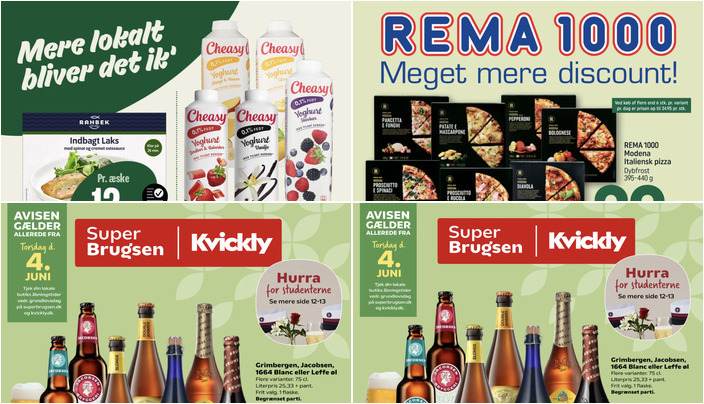 Magnum is til 25 kr. og Noble House vin til 199 kr. - se de lokale tilbud i Vejle