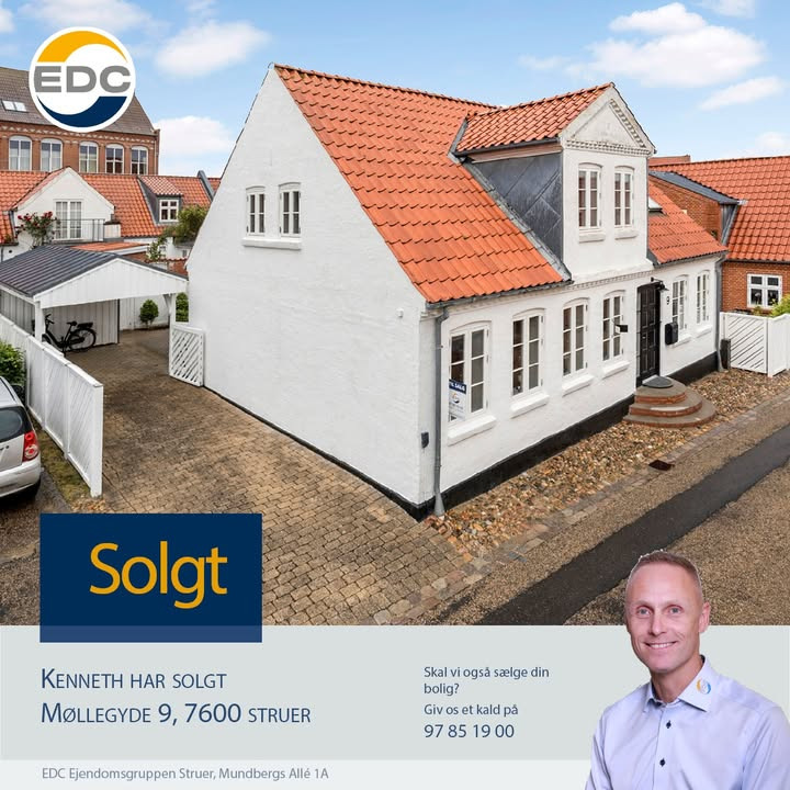 EDC Ejendomsgruppen Struer sælger igen: Møllegyde 9 solgt på kun 29 dage