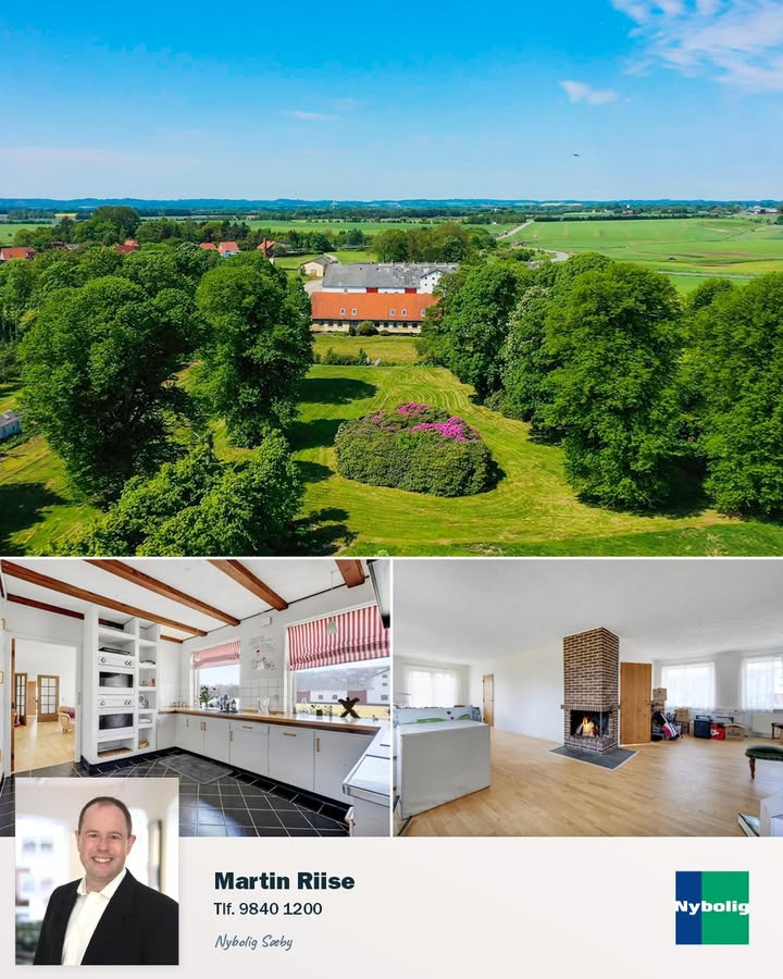 Nybolig Sæby A/S præsenterer unik landejendom med historisk charme nær Aalborg
