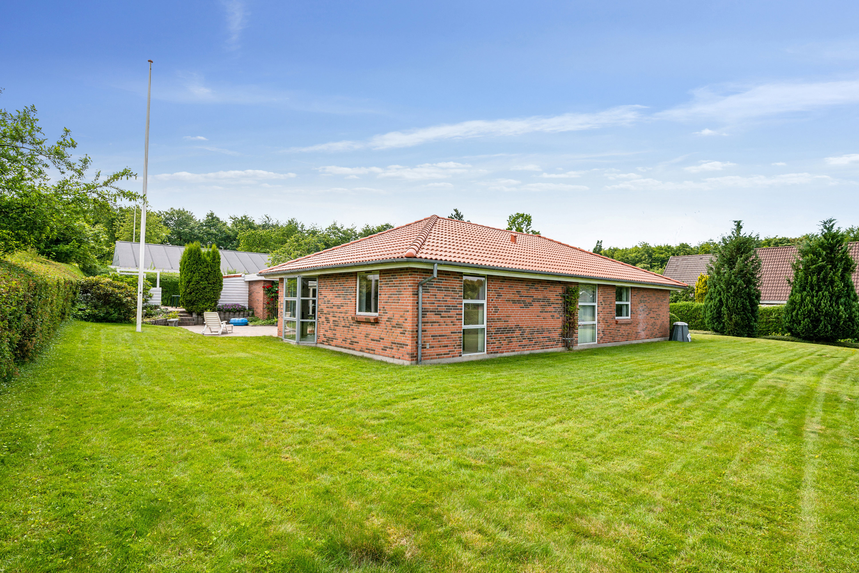 En rolig oase i hjertet af Gødvad – drømmehjemmet venter jer