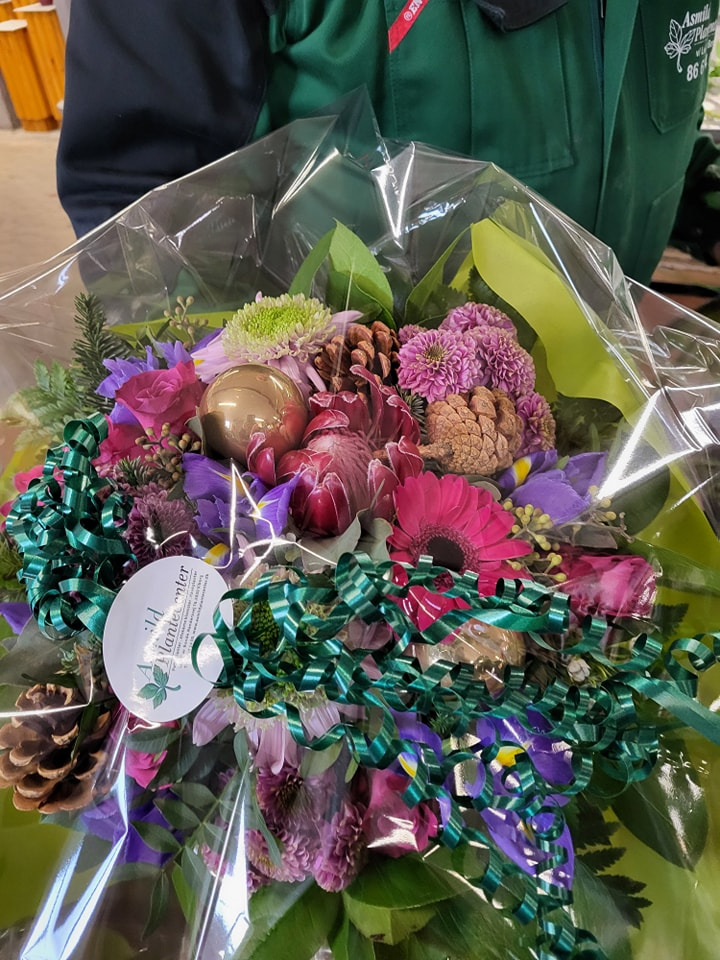 Julekonkurrence: Vind en buket fra Asmild Plantecenter ApS