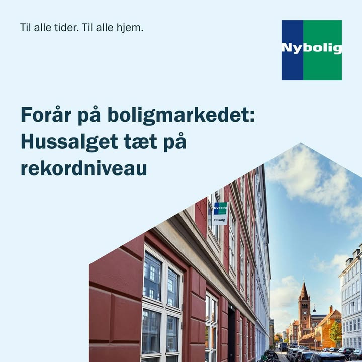 Nybolig Sæby A/S: Foråret rykker på boligmarkedet – hvad betyder det for dig?