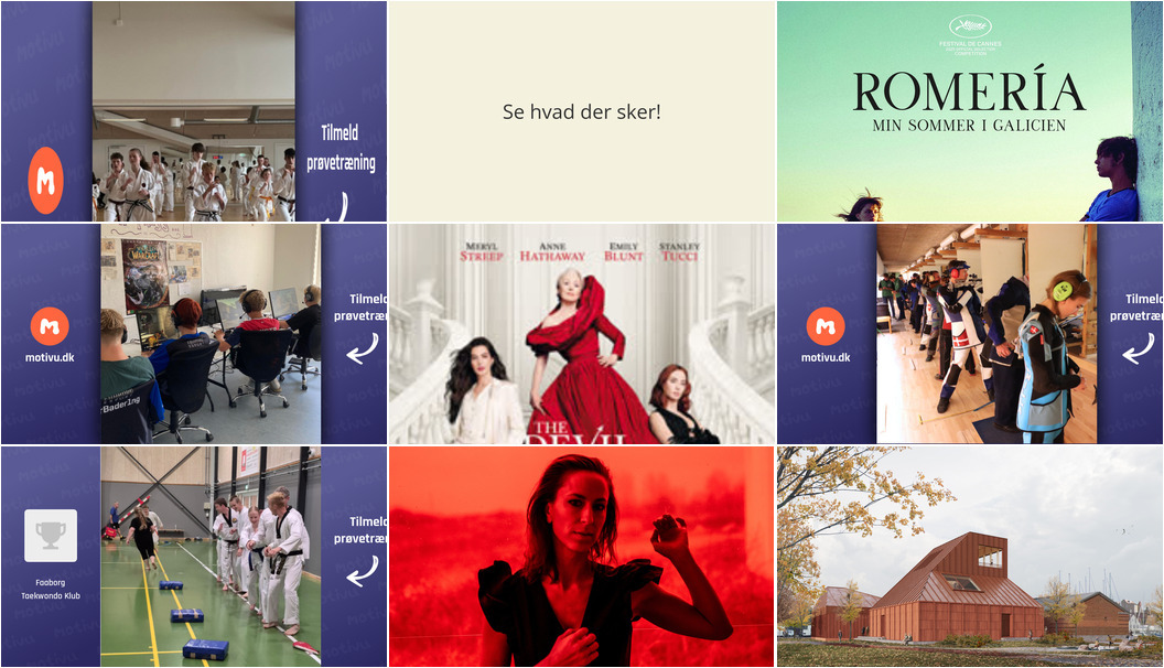 Oplev kulturelle og sportslige begivenheder i Faaborg denne uge