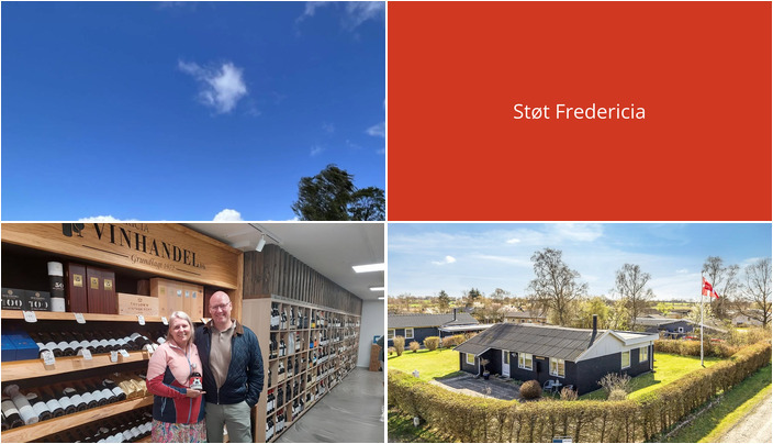Nyt fra Ejendomsmægler Mike Andersen, RealMæglerne Middelfart og FREDERICIA VINHANDEL