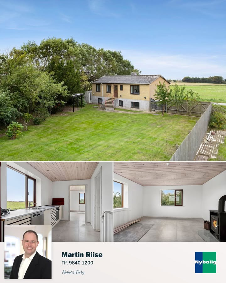 Nybolig Sæby A/S fremhæver charmerende ejendom på Estrupvej 32 i Hørby