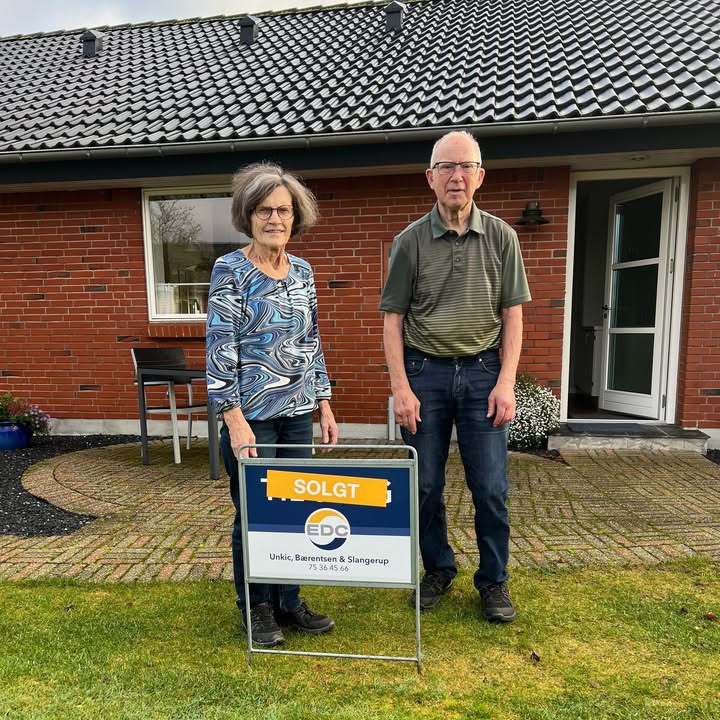 Endnu en tilfreds kunde hos EDC Vejen: Erling og Else solgte til fuld pris og fandt nyt hjem i Vejen