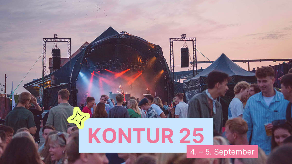 KONTUR 25 - studiestartsfestival brager løs i Kolding
