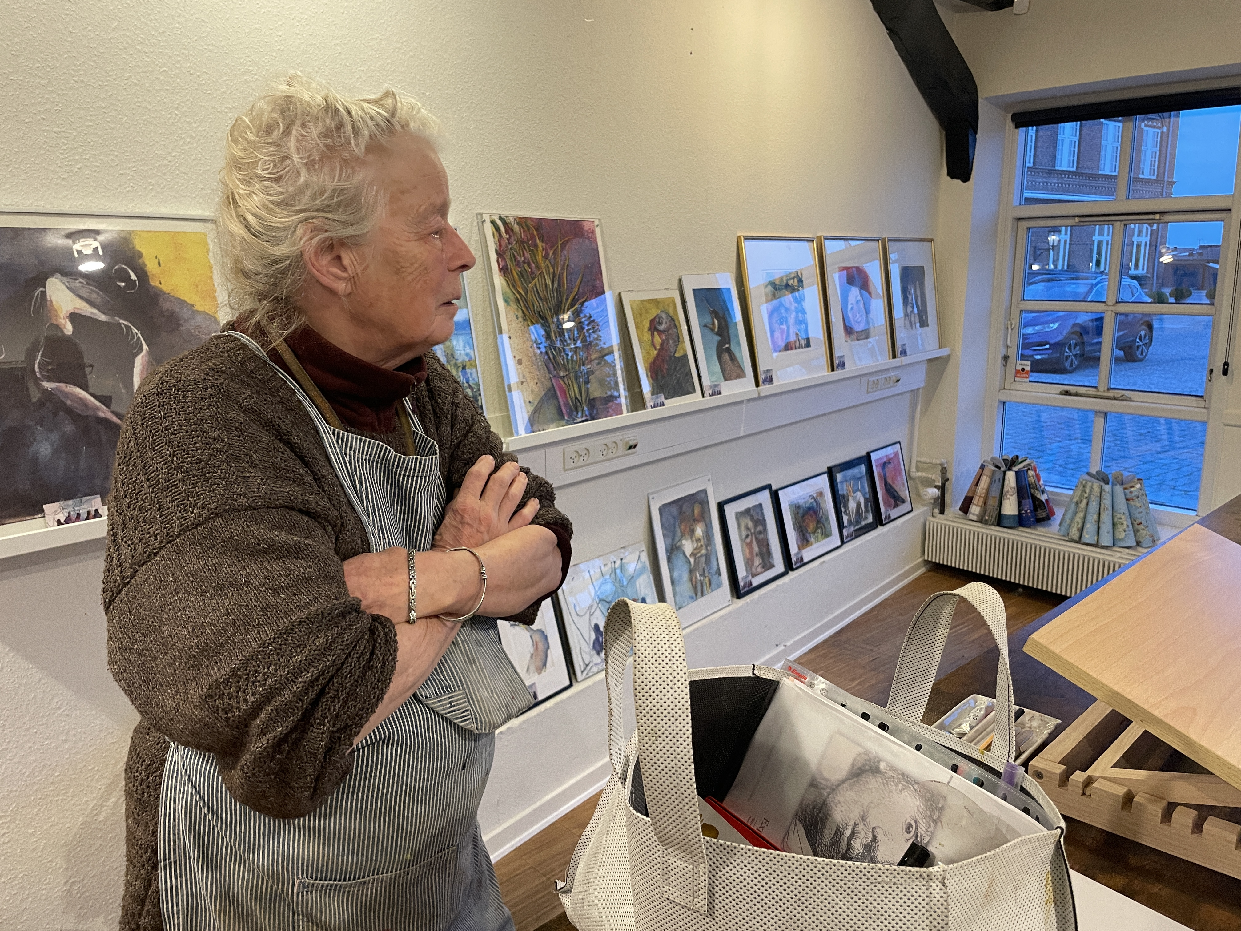 Kom og mal og tegn med Bodil Vaupel i Kerteminde