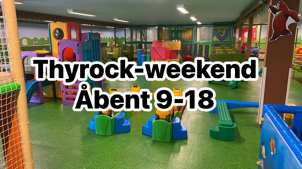 Hermans Hule Thisted inviterer børnene til leg under Thyrock-weekenden