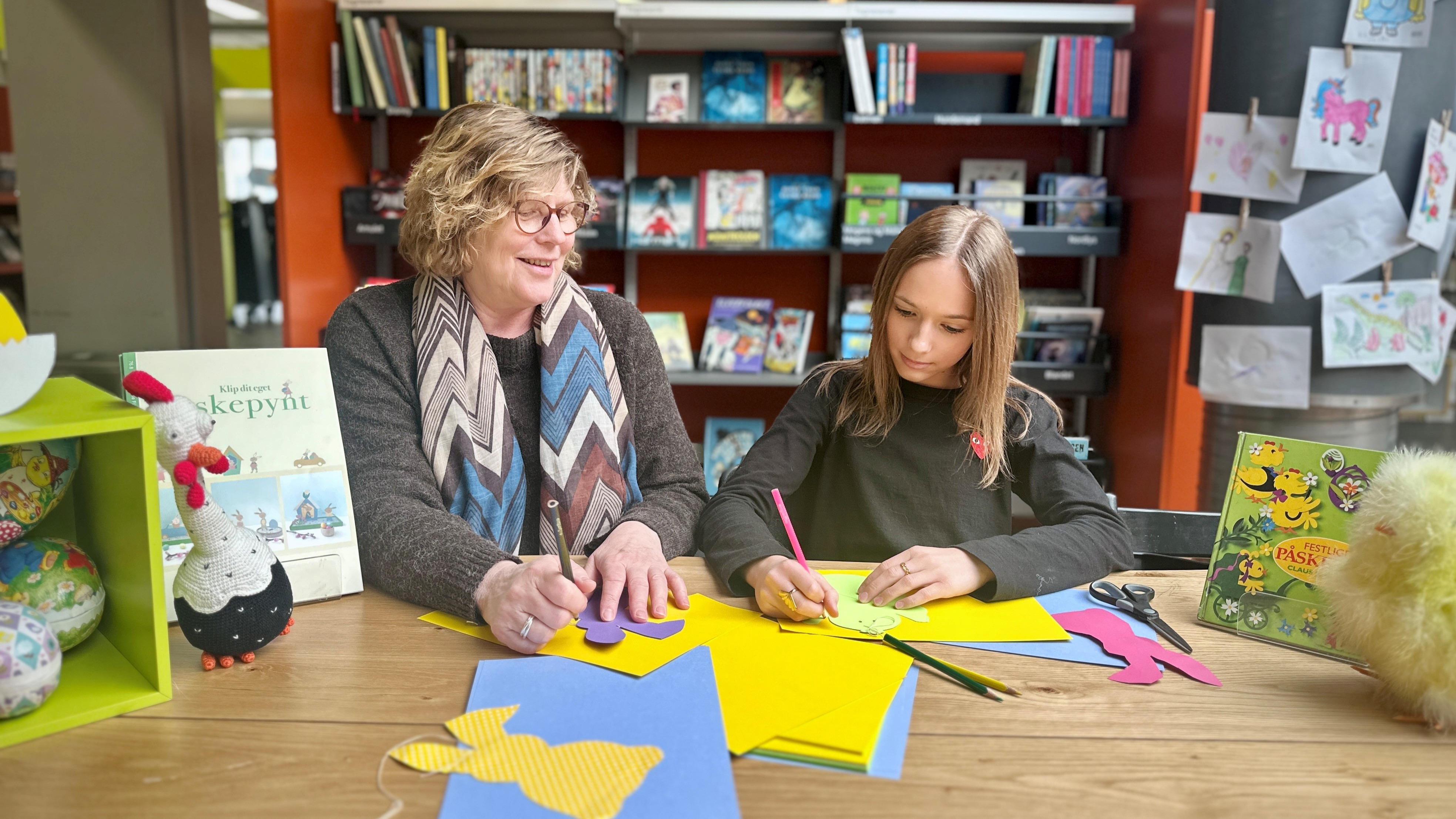 Påskehygge på Randers Pipliotek