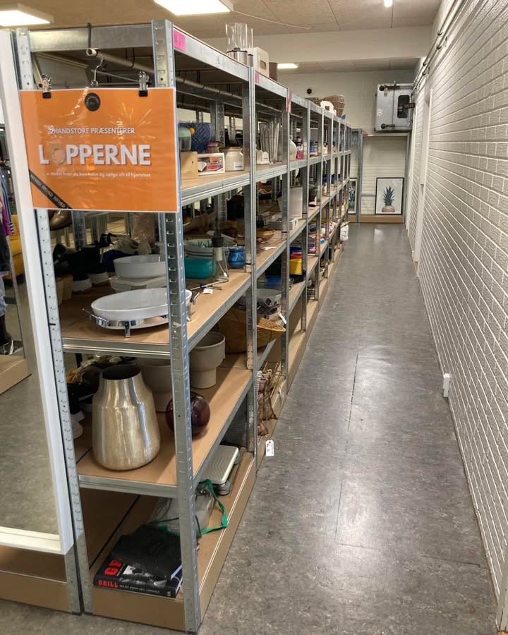 2HandStore har flere loppestande klar til udlejning