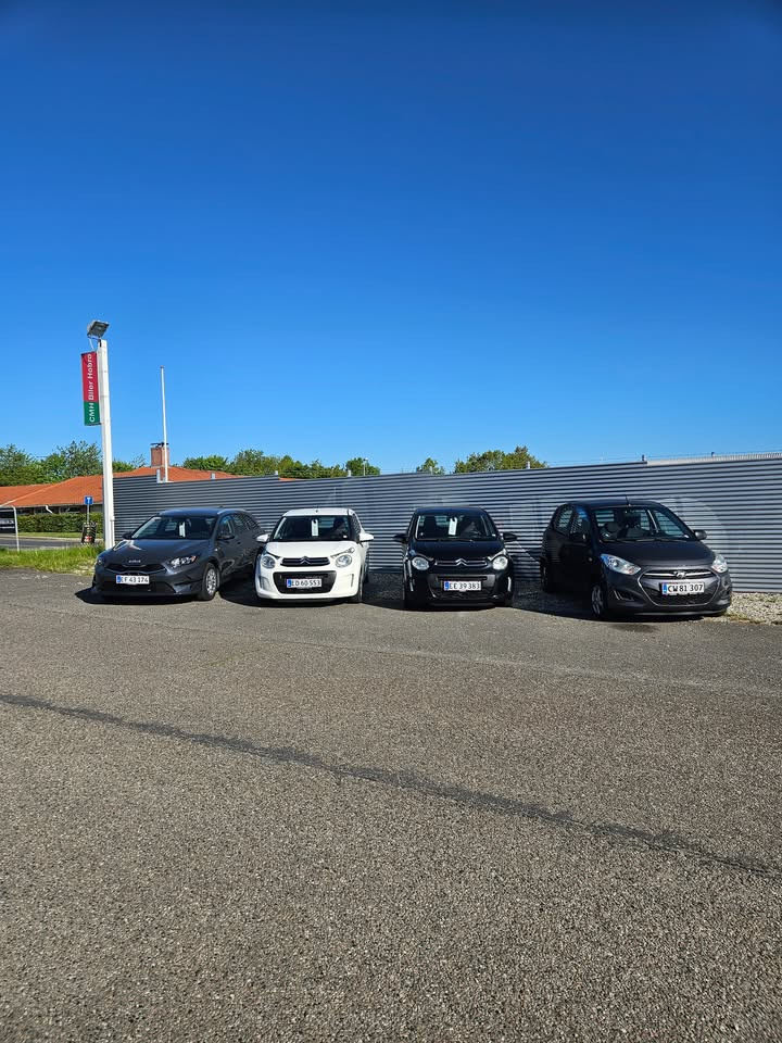 Oscar Biludlejning Hobro sætter priserne ned på personbiler i denne uge