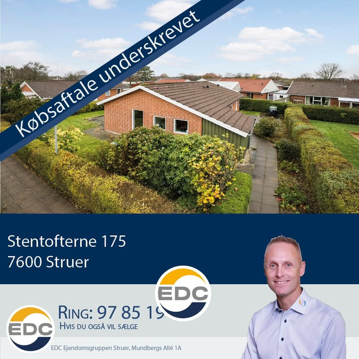 Nyt fra EDC Ejen­doms­grup­pen  Struer 