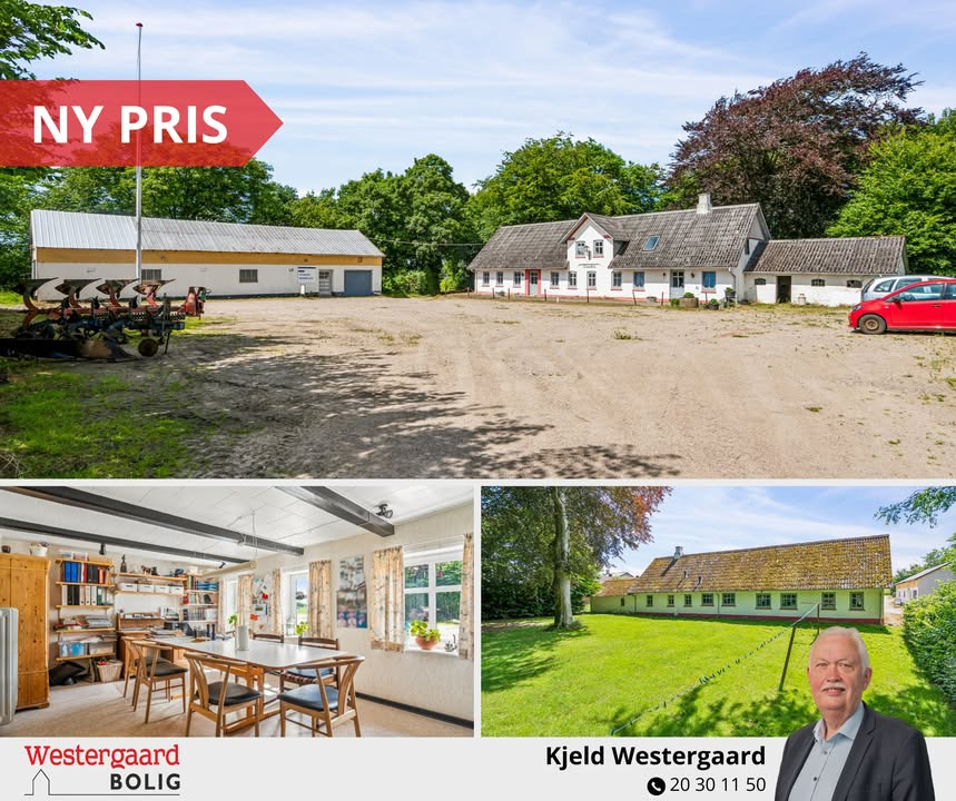 Ny pris på lystejendom ved Jerslev fra WESTERGAARD BOLIG