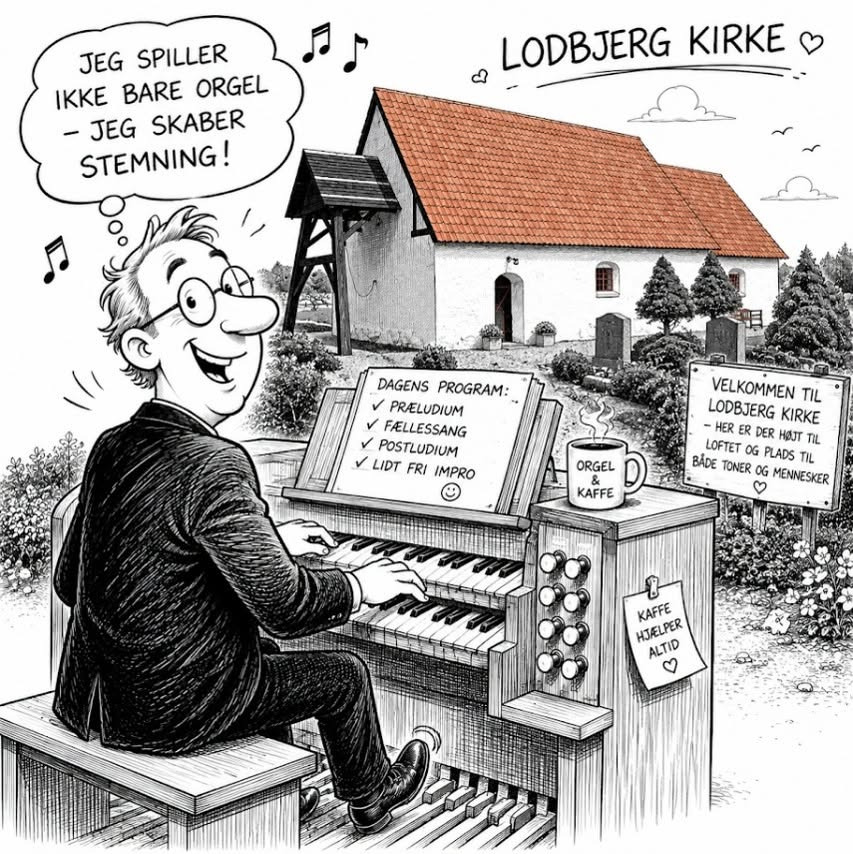 Sø- og Klitkirkerne søger ny organist til tre lokale kirker