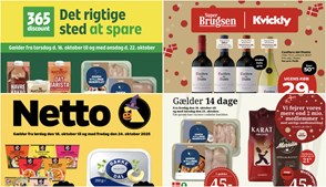 Veronia Appassimento vin til 39 kr. og Naturli’ drik til 10 kr. - se de lokale dagligvaretilbud