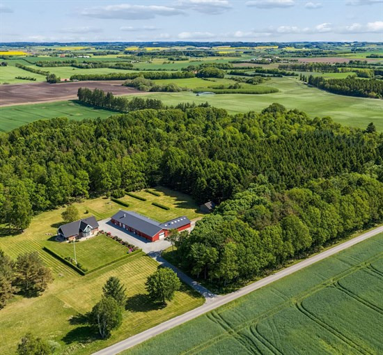 Luksus til salg: Øster Hjelmstedvej 128 til 6.500.000 kr – Se Brønderslevs dyreste boliger her