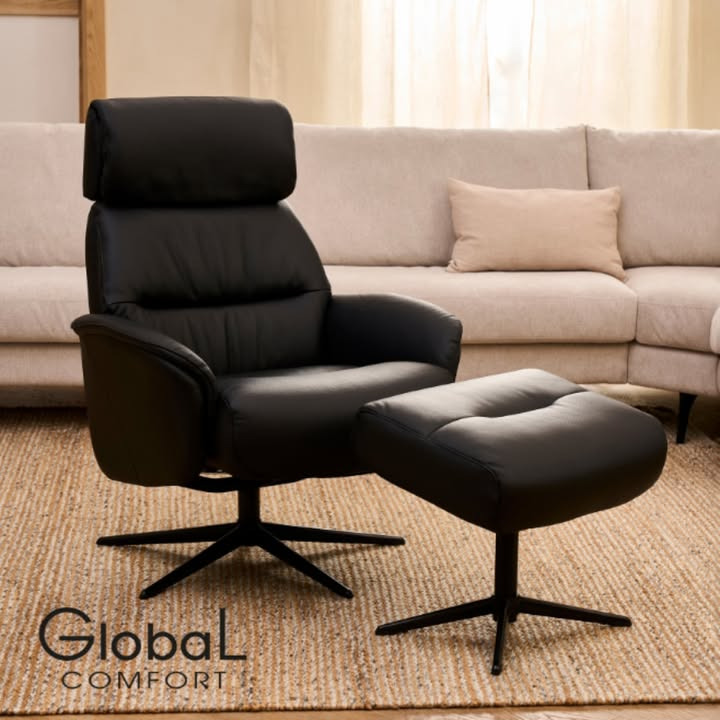 Møblér med Kumo Holstebro tilbyder 40% rabat på Grosseto lænestol og fodskammel