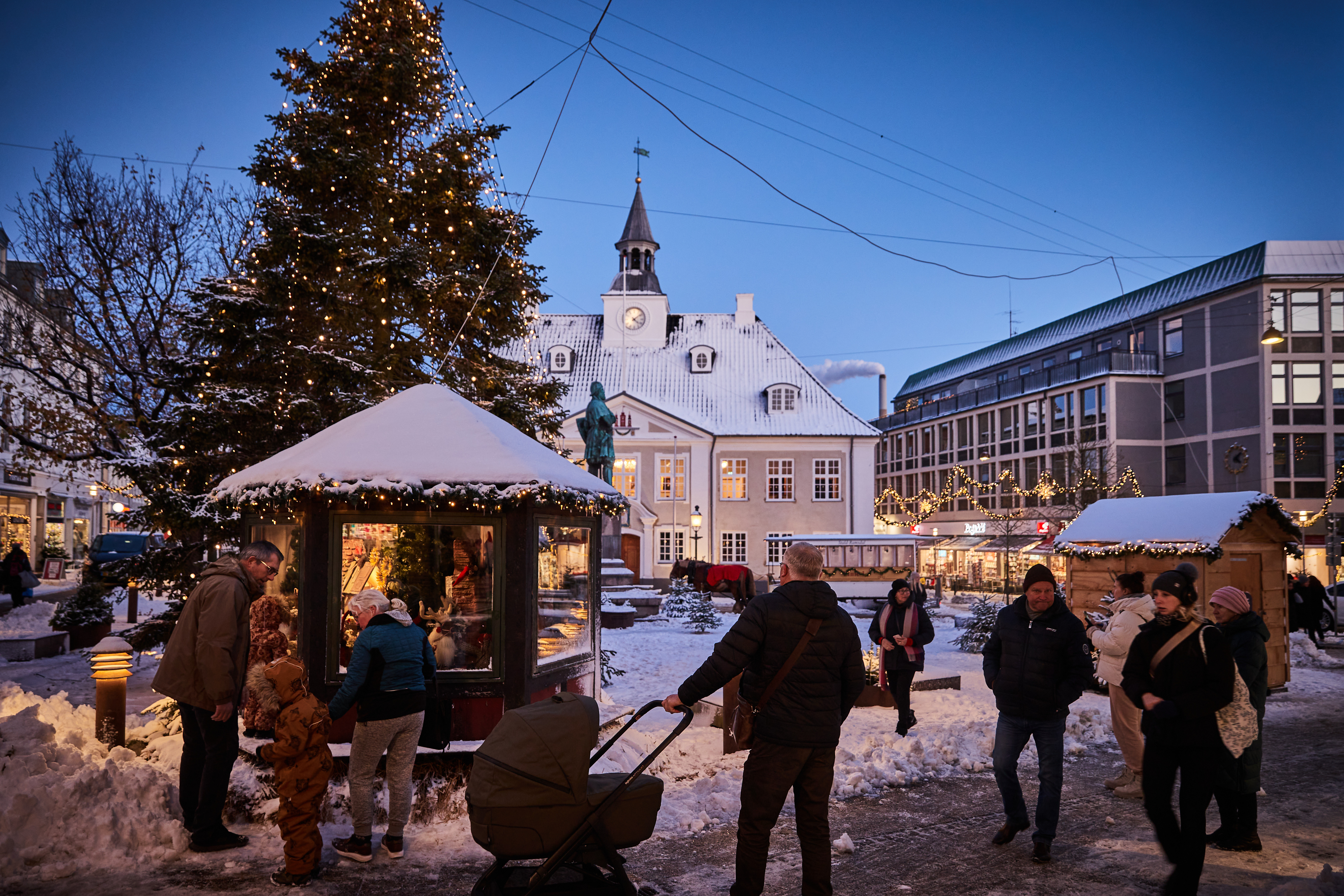 Alting bliver magisk, når Julemanden atter byder julen velkommen i Randers City