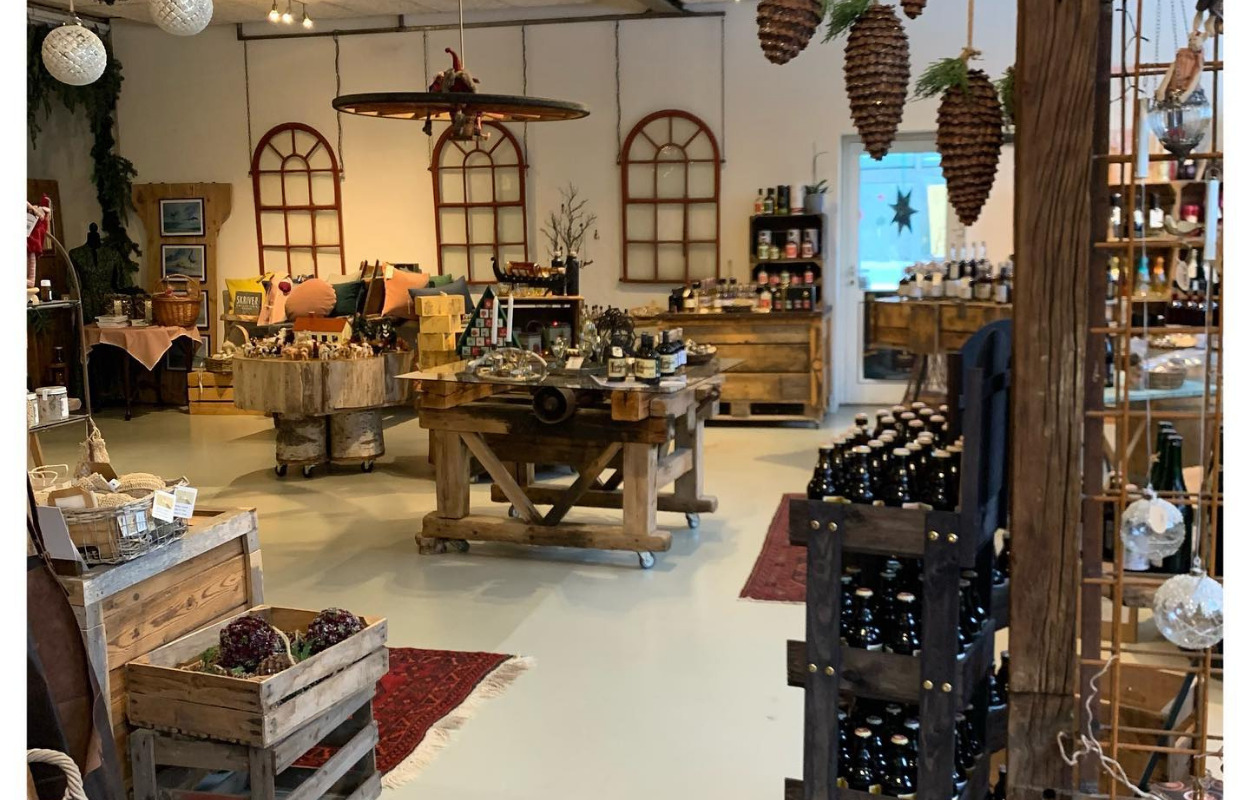 Fru Hansens Butik og Café er indbegrebet af ”hygge” og “hjemmelavet"