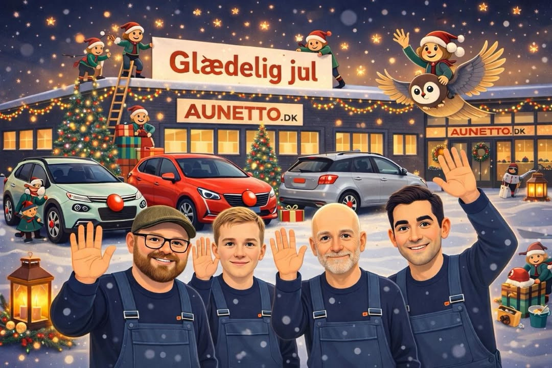 AUNETTO A/S informerer om julerengøring og åbningstider 