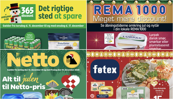 Store besparelser på Gustav Landand til 75 kr. og Merrild kaffe til 35 kr. i Helsingørs dagligvarebutikker